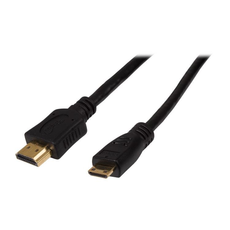 CABLE HDMI A HDMI  MINI 2.00 MTS - HDMI A MINI - NOGA NET